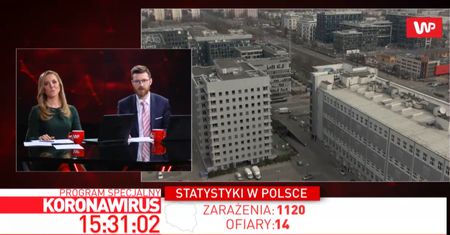 "Koronawirus", czyli jak dziennikarze WP tworzą program na żywo w czasie pandemii