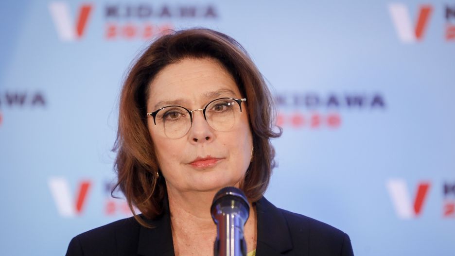 Koronawirus w Polsce. Kandydatka na prezydenta Małgorzata Kidawa-Błońska wygłosiła orędzie