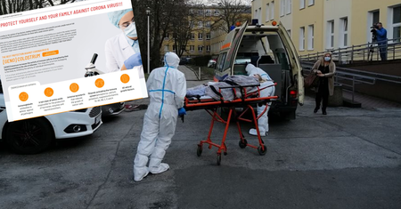 "Ochrona przed koronawirusem". Tak polska firma promuje swój preparat. GIS wkracza do akcji