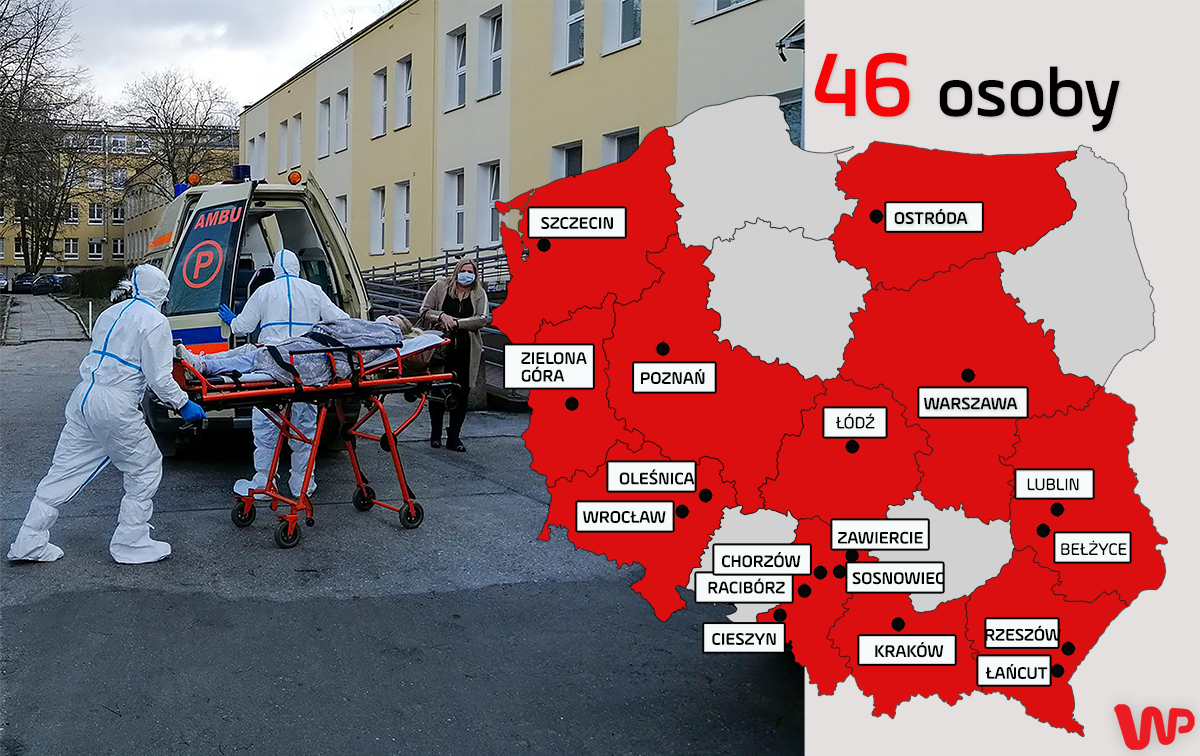 Koronawirus w Polsce. Jest pierwsza ofiara śmiertelna