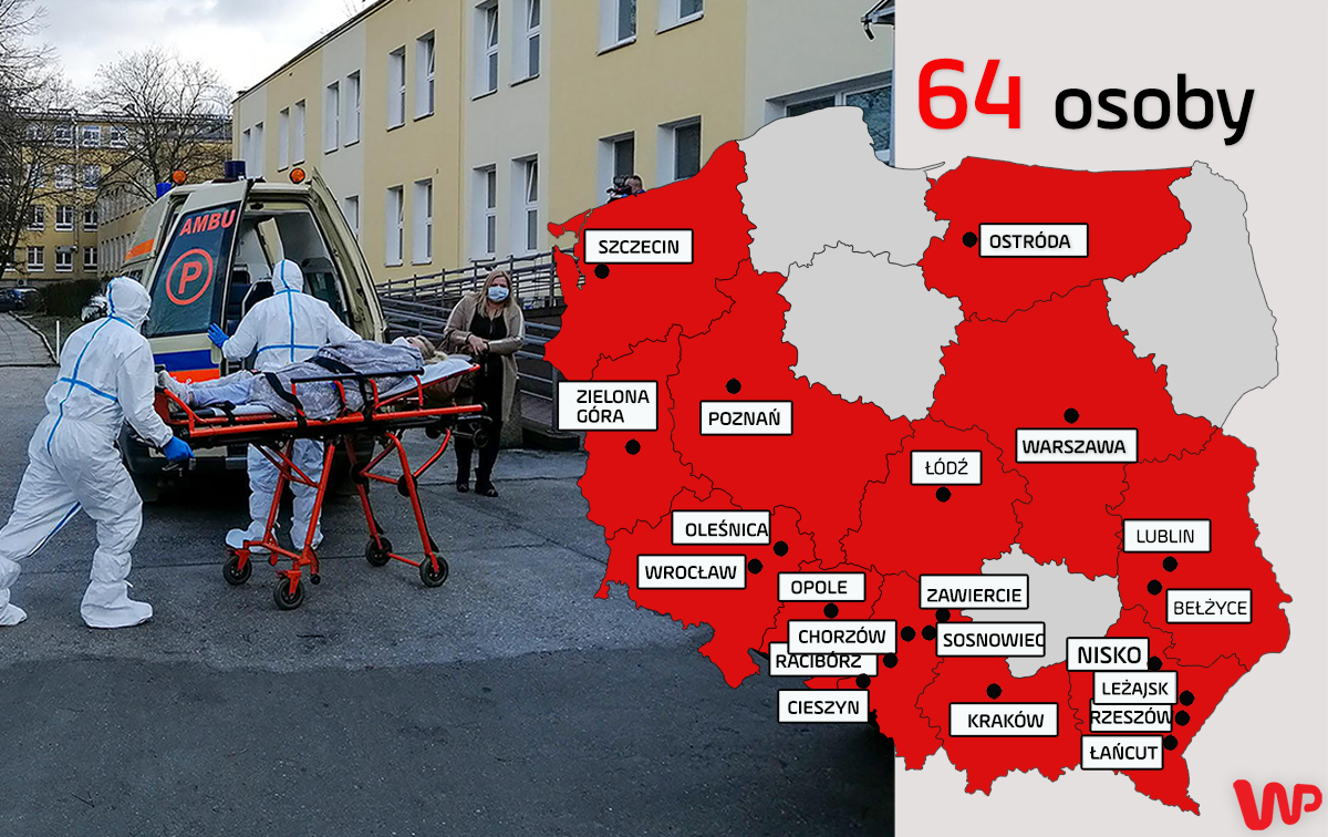 Koronawirus w Polsce. Trzy nowe przypadki zakażenia