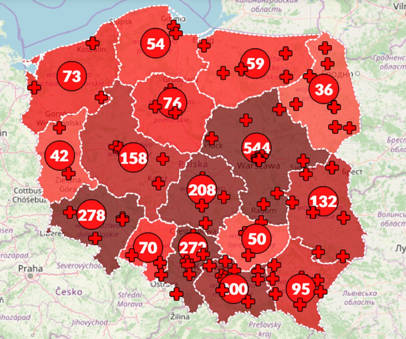 Koronawirus w Polsce. Rośnie liczba zakażeń [Mapa]