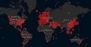 Mapa koronawirusa. Szósta ofiara śmiertelna w Polsce. Na świecie: Włochy przegoniły Chiny
