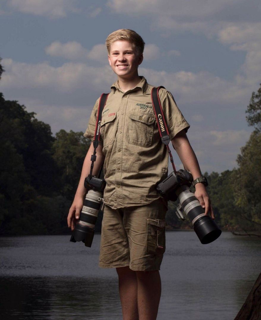 Robert Irwin najczęściej fotografuje przyrodę