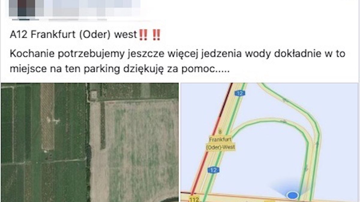 W sieci zaczęły pojawiać się dramatyczne wpisy uwięzionych kierowców. 