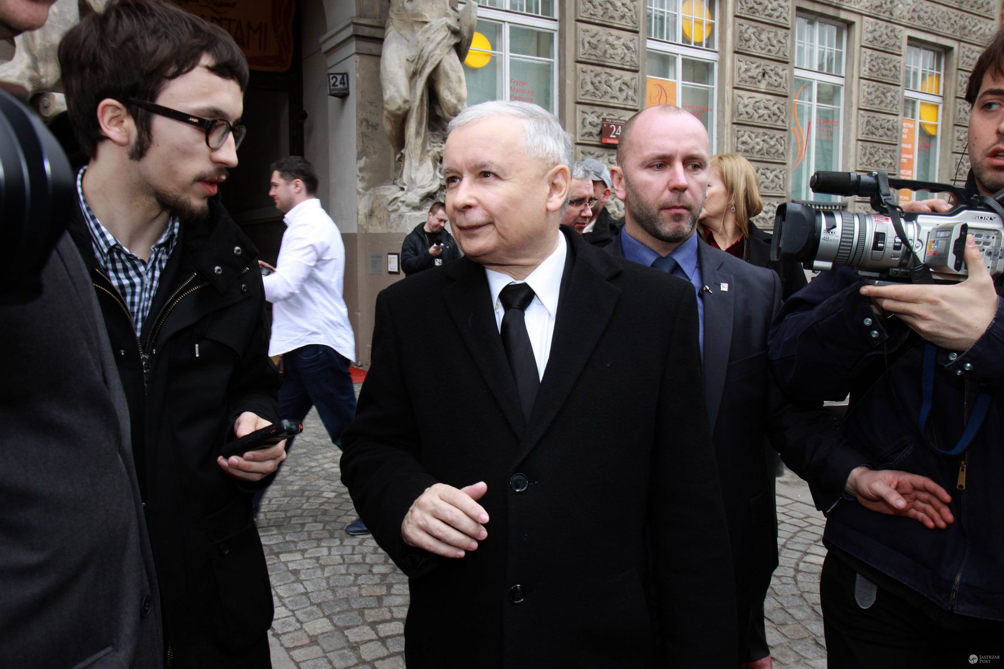 Samuel Pereira i Jarosław Kaczyński