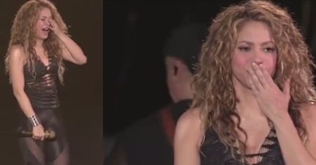 Shakira popłakała się na scenie. "Nigdy nie zapomnę tej chwili"