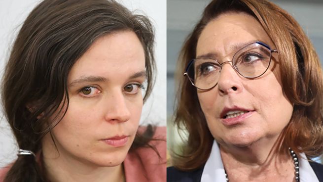 Klaudia Jachira i Małgorzata Kidawa-Błońska