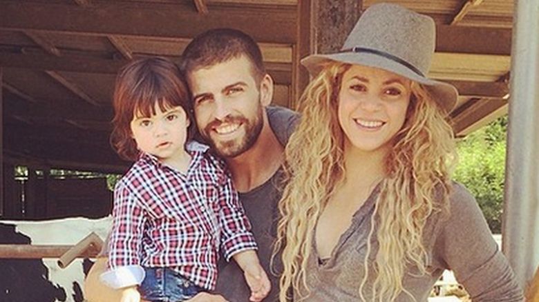 Shakira, Gerard Pique i ich starszy syn Milan