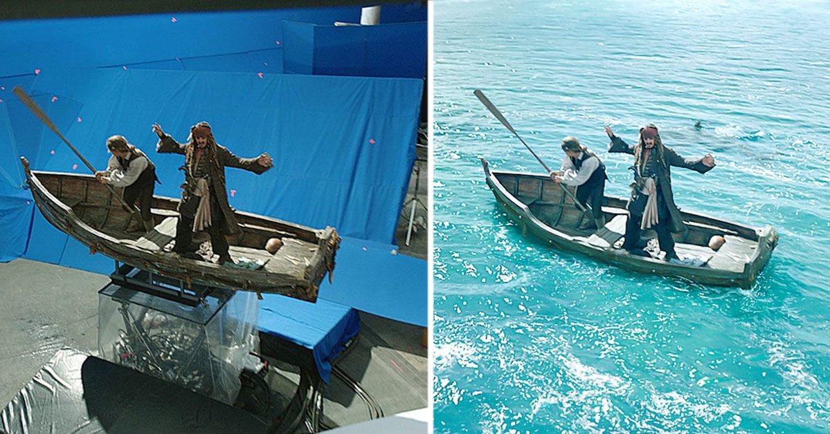 16 Photos Showing How Hollywood Blockbusters Are Made. Behind the Scenes!