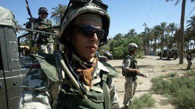 Polski patrol w Iraku