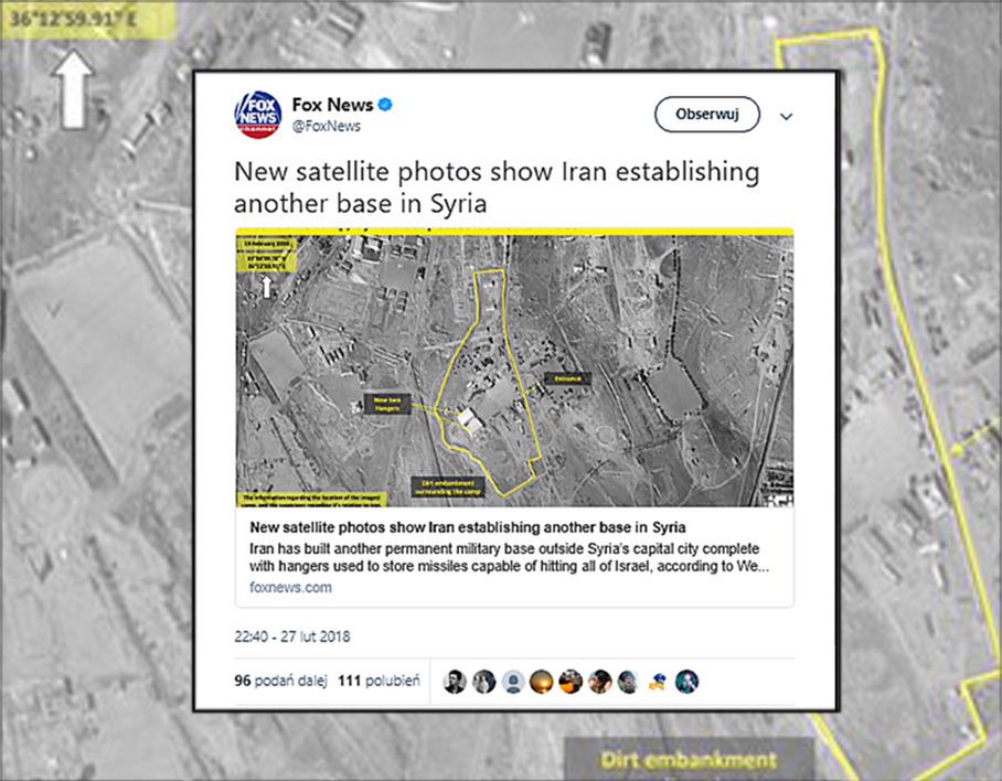 Nowe irańskie bazy wojskowe w Syrii. Widać je na zdjęciach satelitarnych