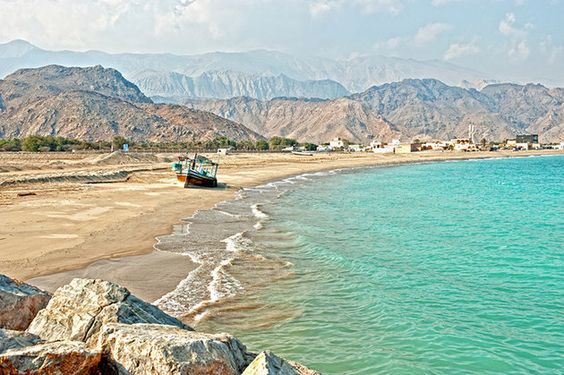 Plaża Fujairah w ZEA 
