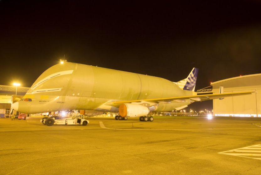 Dziwaczny Airbus Beluga XL już niedługo wzniesie się w powietrze. Silniki przeszły testy