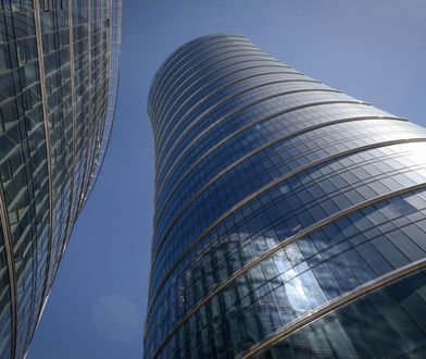 Warszawa. Ewakuacja wieżowca. Awaria