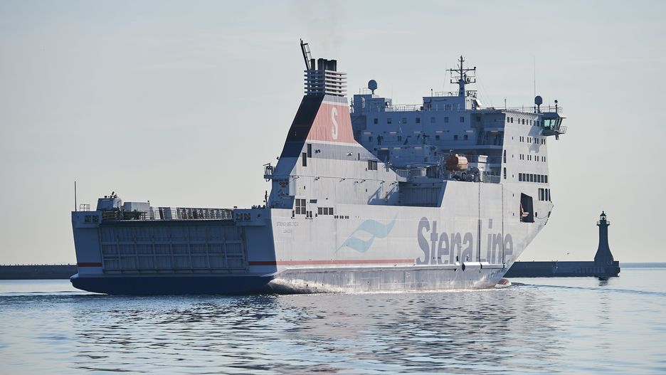 Szwecja. Prom pasażersko-samochodowy Stena Line Spirit