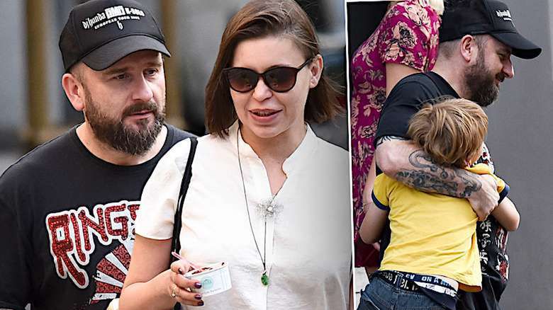 Liroy z partnerką i synem