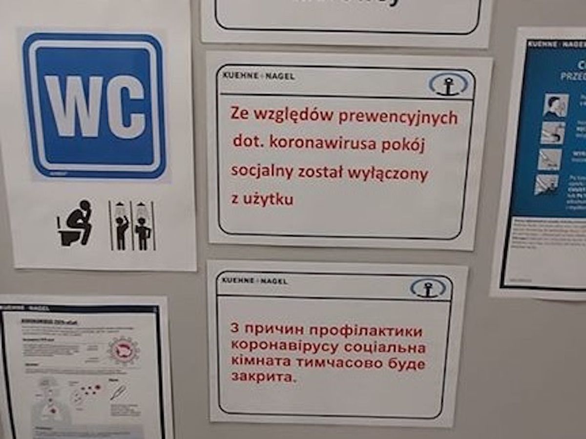 Koronawirus. Premier i ministrowie dziękują kierowcom za poświęcenie, a stacje i firmy zamykają im toalety 