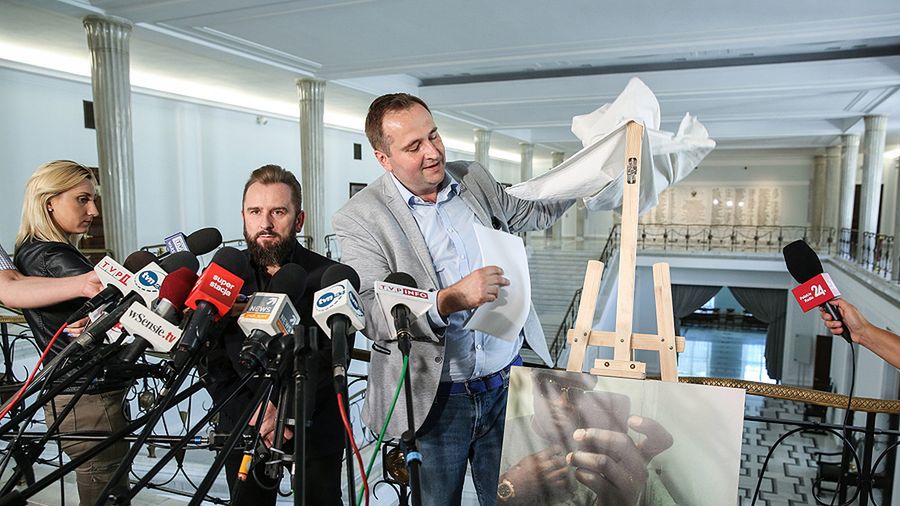 Konferencja Piotra Liroya-Marca