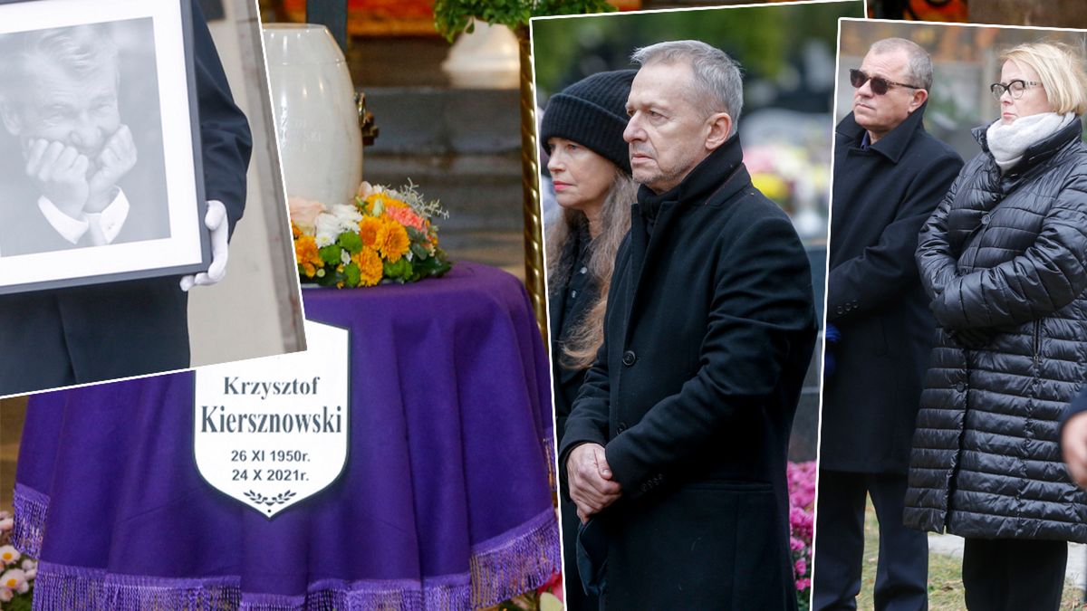 Pogrzeb Krzysztofa Kiersznowskiego. Rodzina, przyjaciele i gwiazdy żegnają uwielbianego aktora