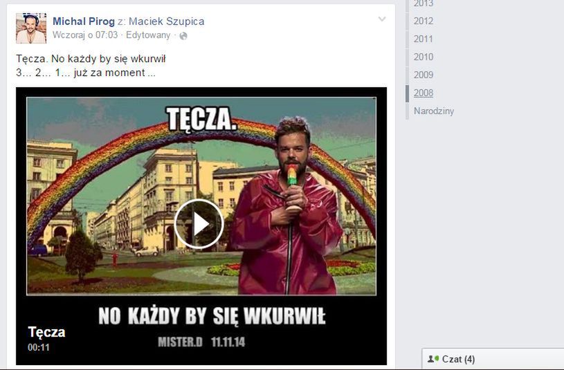 screen Facebook