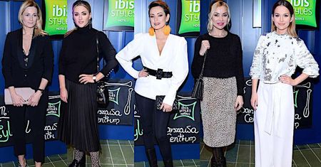 Gwiazdy na otwarciu Hotelu IBIS Styles: Karolina Szostak, Dorota Gardias, Paulina Sykut, Odeta Moro