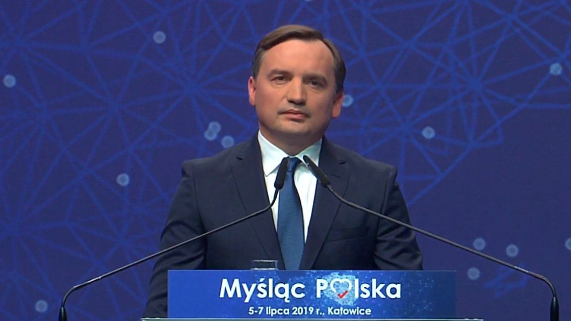 Zbigniew Ziobro w Katowicach: "Dobra zmiana to nie tylko nazwa, a rzeczywistość"