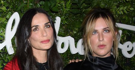 Demi Moore na imprezie domu mody Salvatore Ferragamo