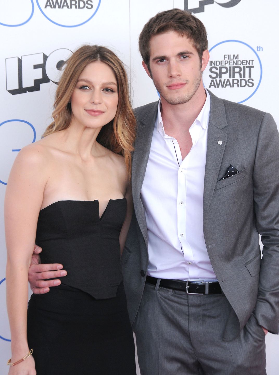 arrives at the 2015 Film Independent Spirit Awards at Santa Monica Beach on February 21, 2015 in Santa Monica, California.  