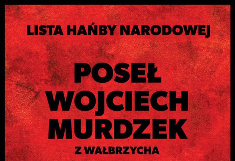 Lista hańby narodowej. "Zamach lipcowy"