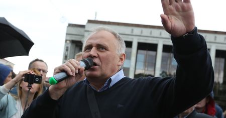 Białoruski opozycjonista Mikoła Statkiewicz znów aresztowany w Mińsku