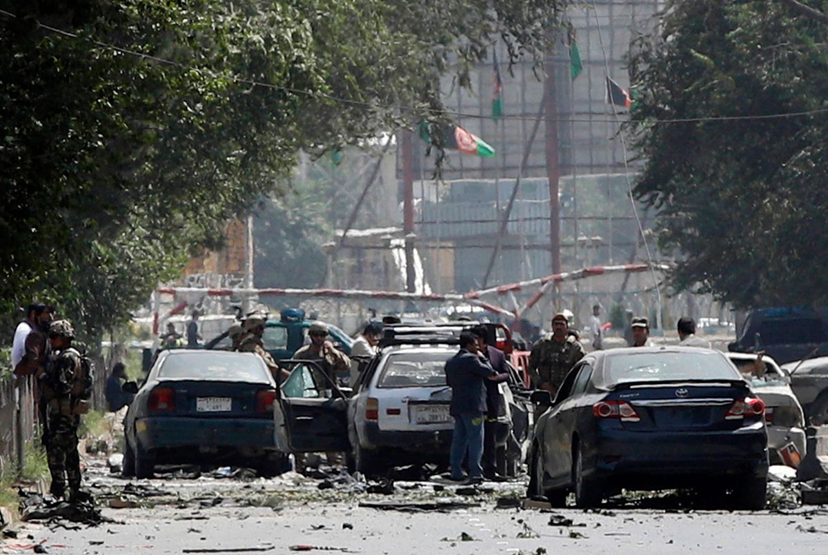 Afganistan: Samochód eksplodował w pobliżu ambasady USA