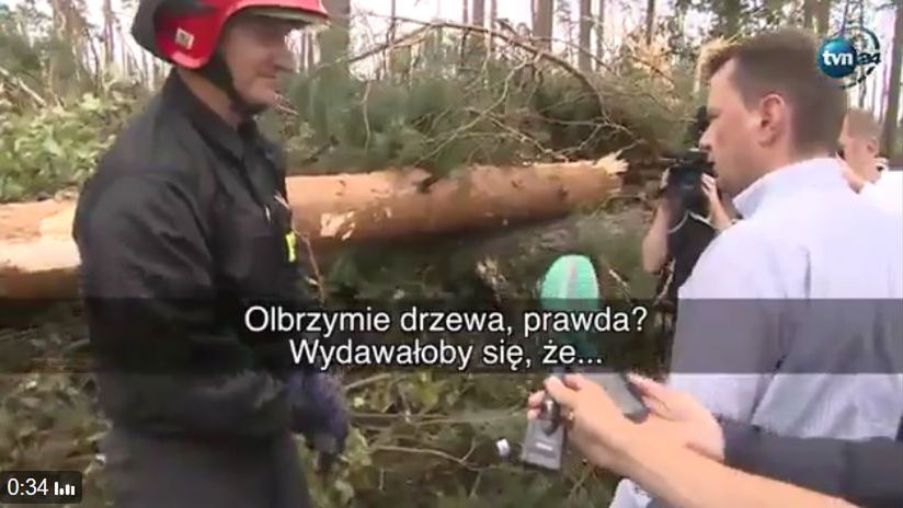 O co można spytać strażaka biorącego udział w akcji.
