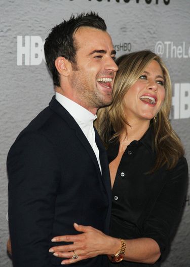 Justin Theroux i Jennifer Aniston – premiera serialu "Pozostawieni" w Nowym Jorku