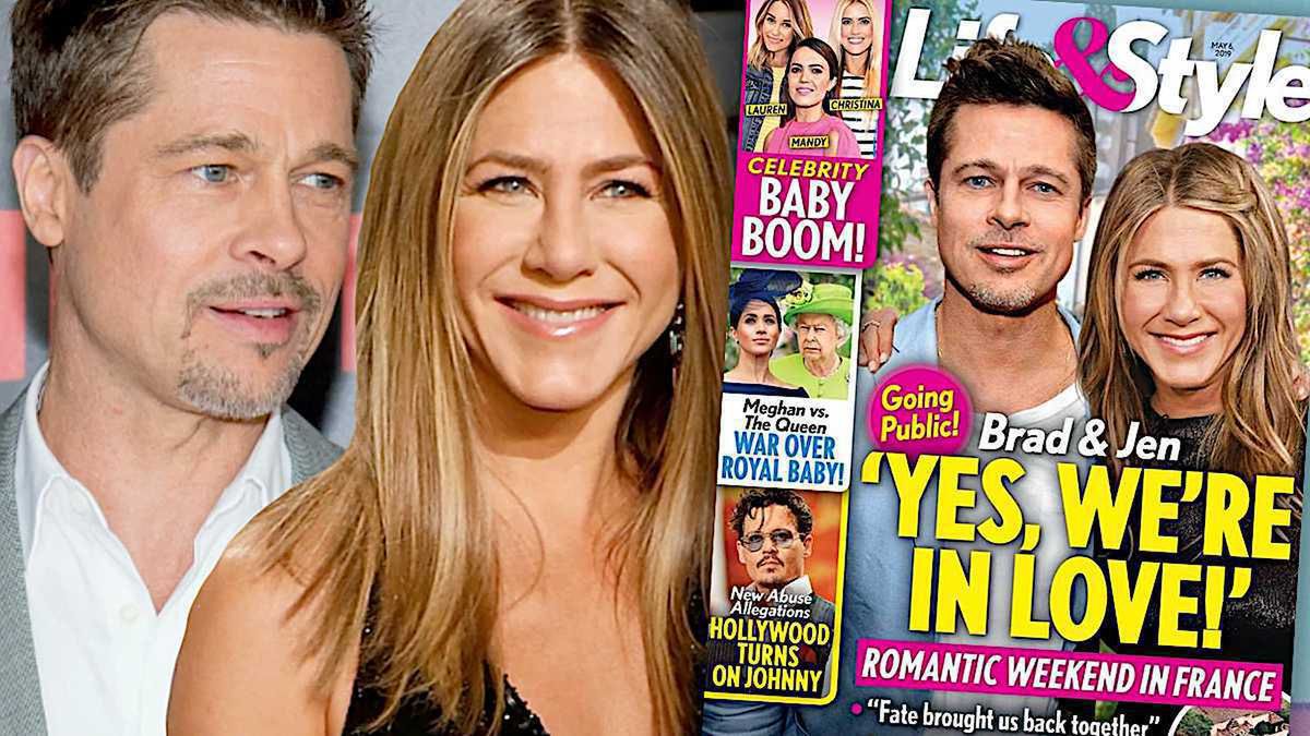 Jennifer Aniston i Brad Pitt: "Tak, jesteśmy zakochani!". Tabloid podał sensacyjną wiadomość!