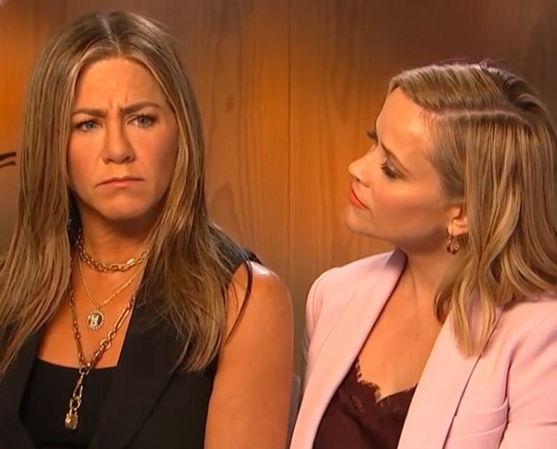 Jennifer Aniston i Reese Witherspoon odegrały scenkę z "Przyjaciół"