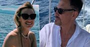 Krzysztof Ibisz pochwalił się zdjęciami z podróży poślubnej. Jego młoda żona pokazała smukłe ciało w bikini