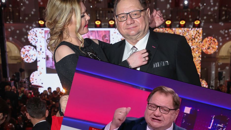 Ryszard Kalisz wyprowadził w studiu mocny kontratak w obronie żony