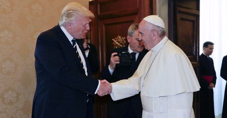 Franciszek mówił, że oceni go dopiero po rozmowie. Tak wyglądało spotkanie z Trumpem