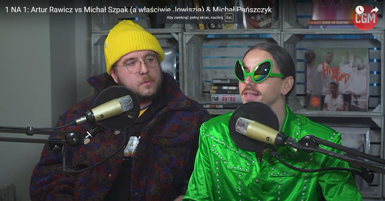 Michał Szpak jako Jowiszja