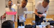 Krzysztof Ibisz przygotował "zestaw porodowy dla mężczyzny". Pokazał, co zabiera ze sobą do szpitala. Niektóre propozycje zaskakują