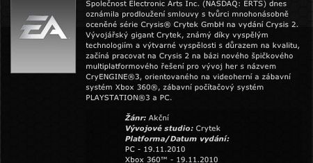 Crysis 2 19 listopada?