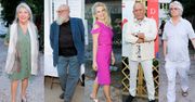 Gwiazdy na wernisażu "Wajda na nowo": Katarzyna Bonda, Krystyna Prońko, Jerzy Bralczyk