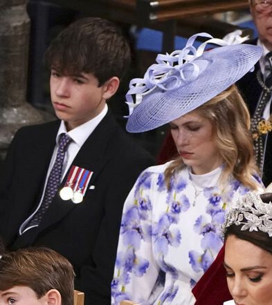 James i Louise - Koronacja Karola III (fot. East News)