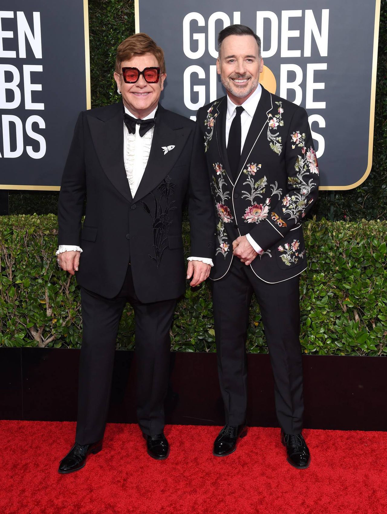 Elton John i David Furnish – Złote Globy 2020