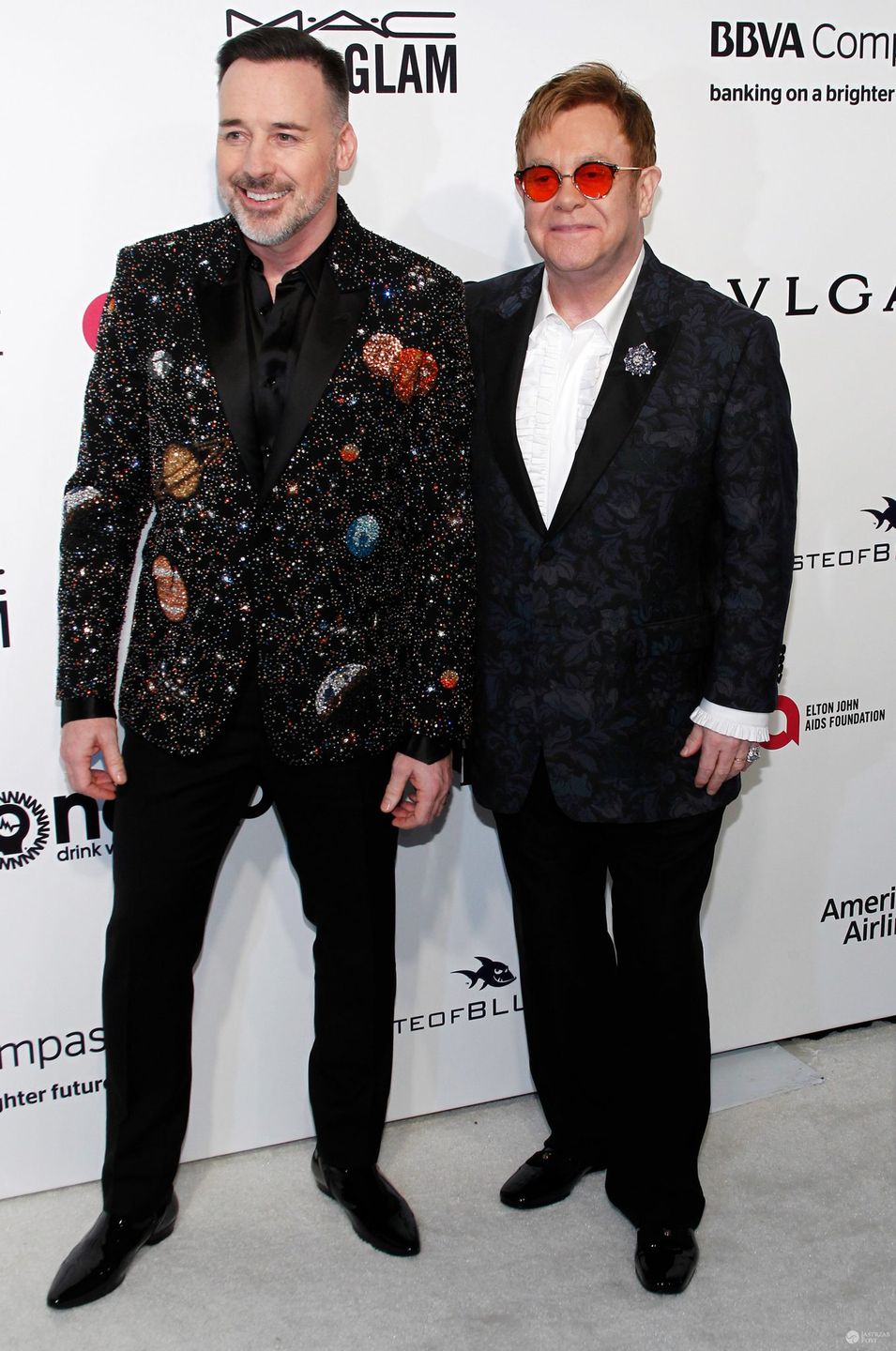 Elton John i David Furnish - Bal u Eltona Johna 2017