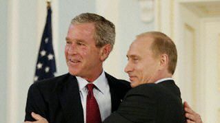 Prezydenci Bush i Putin