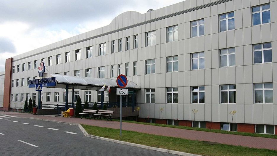 Grodzisk Mazowiecki. Szpital Zachodni w Grodzisku Mazowieckim.