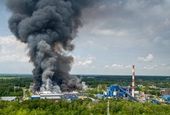 Ogromny pożar składowiska odpadów Boruta. W akcji 250 strażaków