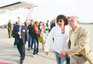 Jean Michel Jarre wylądował